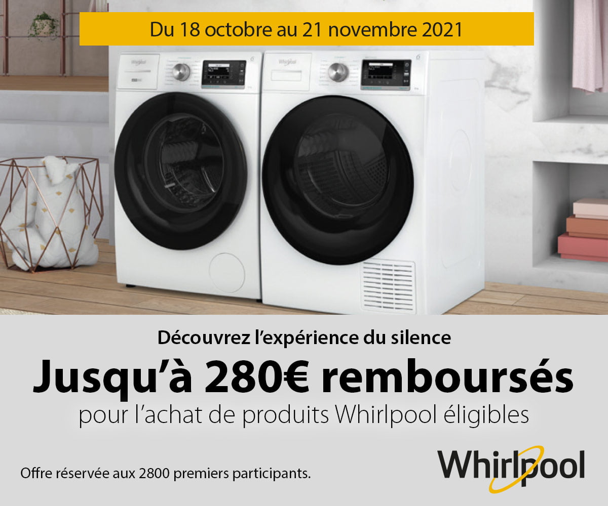 Whirlpool : Découvrez l'expérience du silence Whirlpool : Découvrez l'expérience du silence