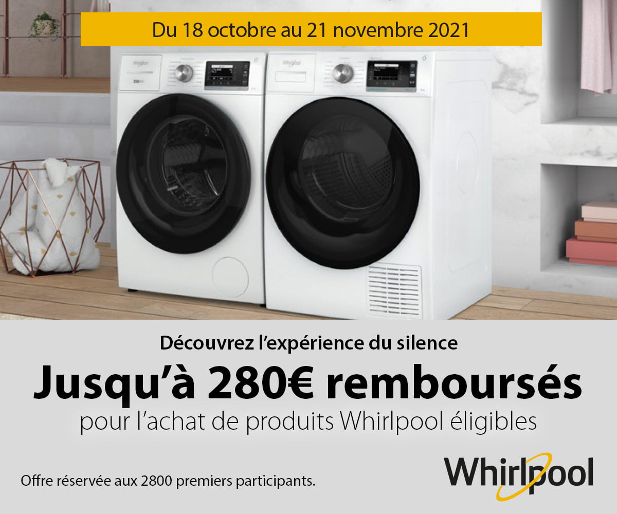 Whirlpool : Découvrez l'expérience du silence 