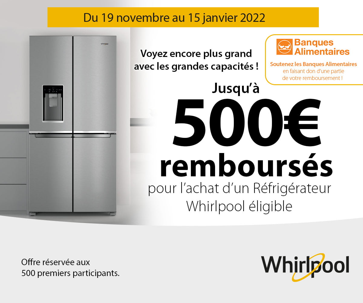 Whirlpool : Voyez encore plus grand avec les grandes capacités Whirlpool : Voyez encore plus grand avec les grandes capacités