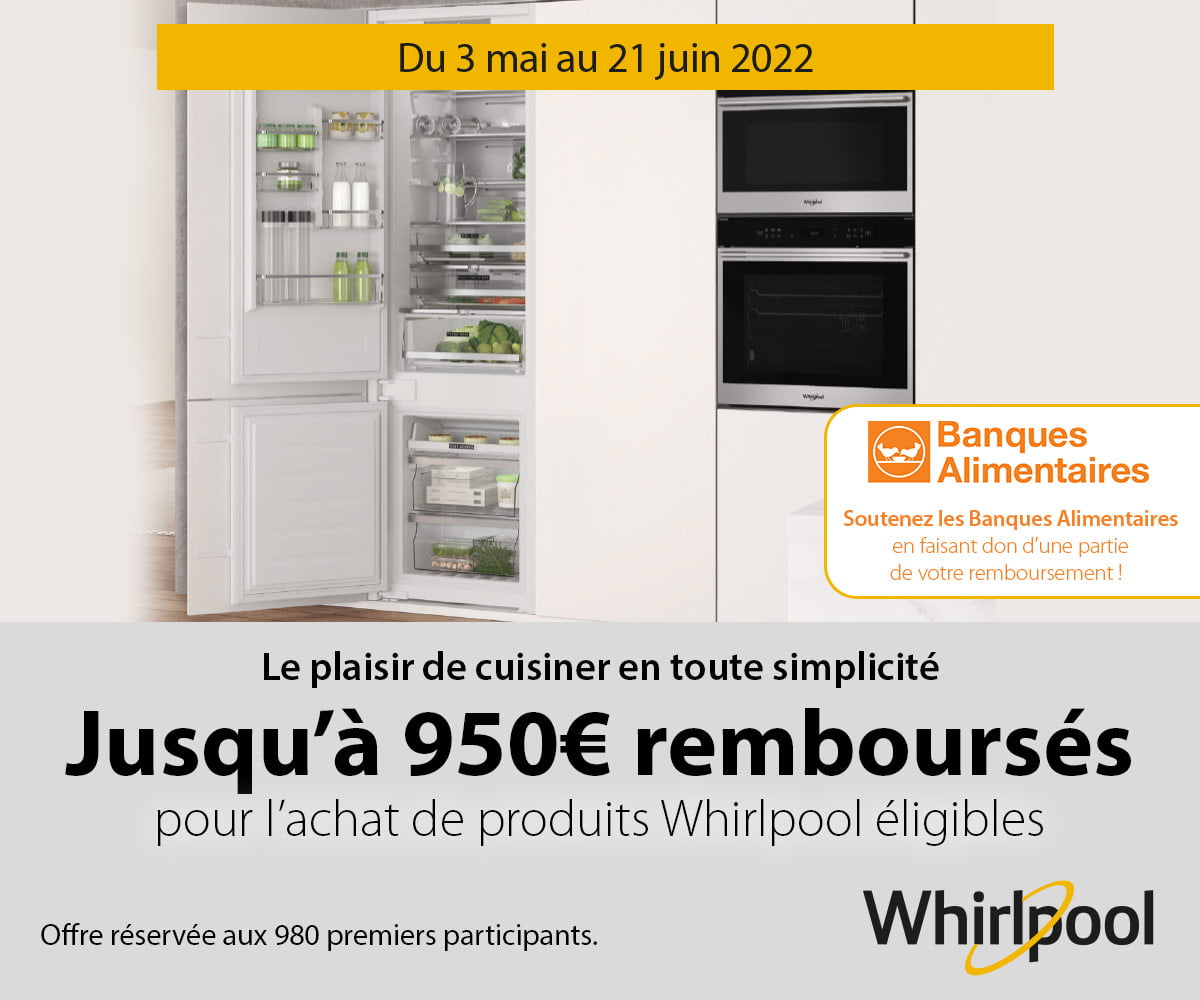 Whirlpool : Le plaisir de cuisiner en toute simplicité Whirlpool : Le plaisir de cuisiner en toute simplicité