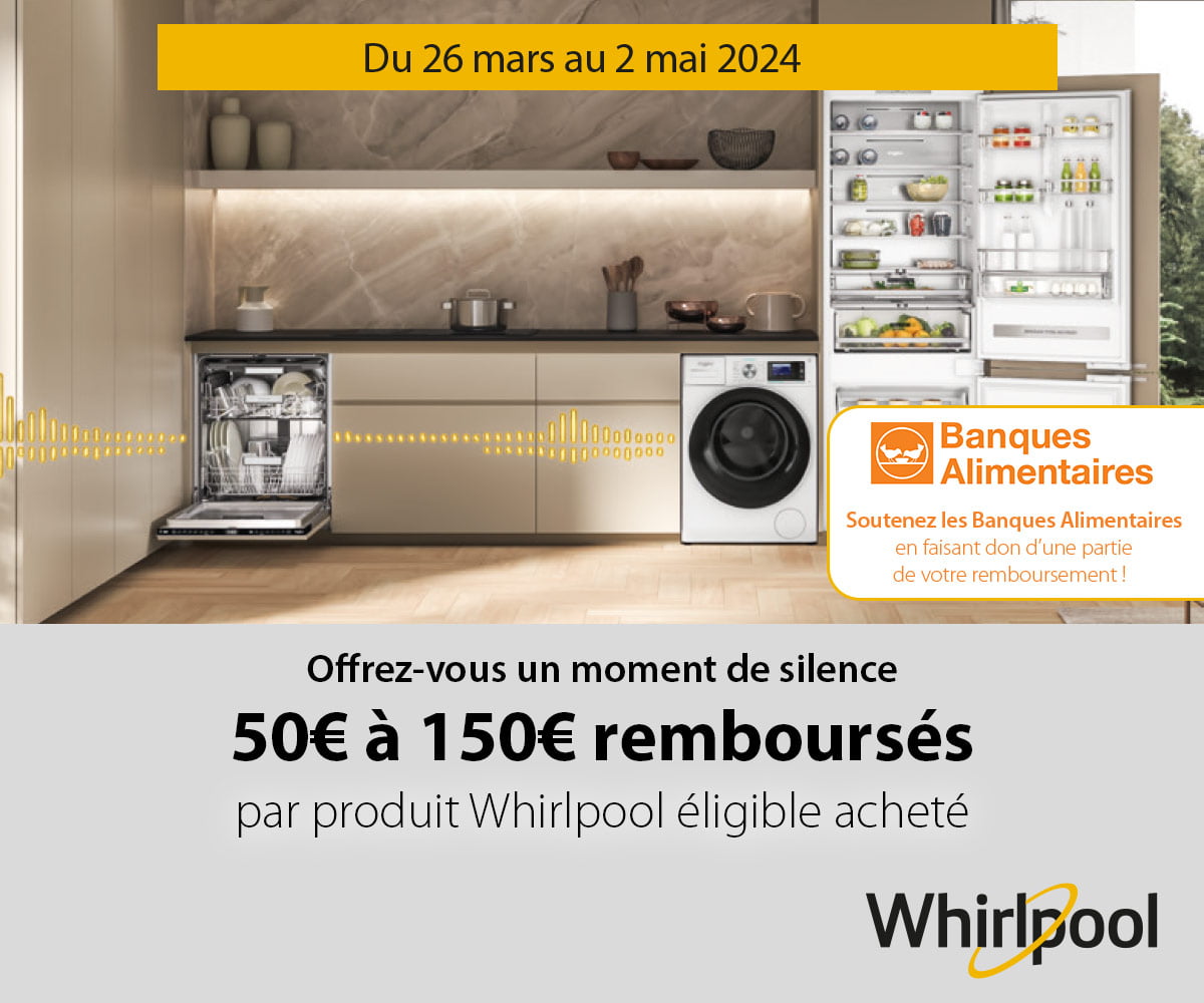 Whirlpool : Offrez vous un moment de silence Whirlpool : Offrez vous un moment de silence